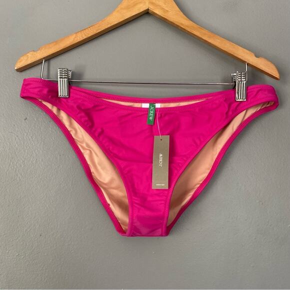 NWT J.CREW Colorblock Swimsuit DD halter bikini top & High Leg bottom Sz S M XL - Picture 11 of 16